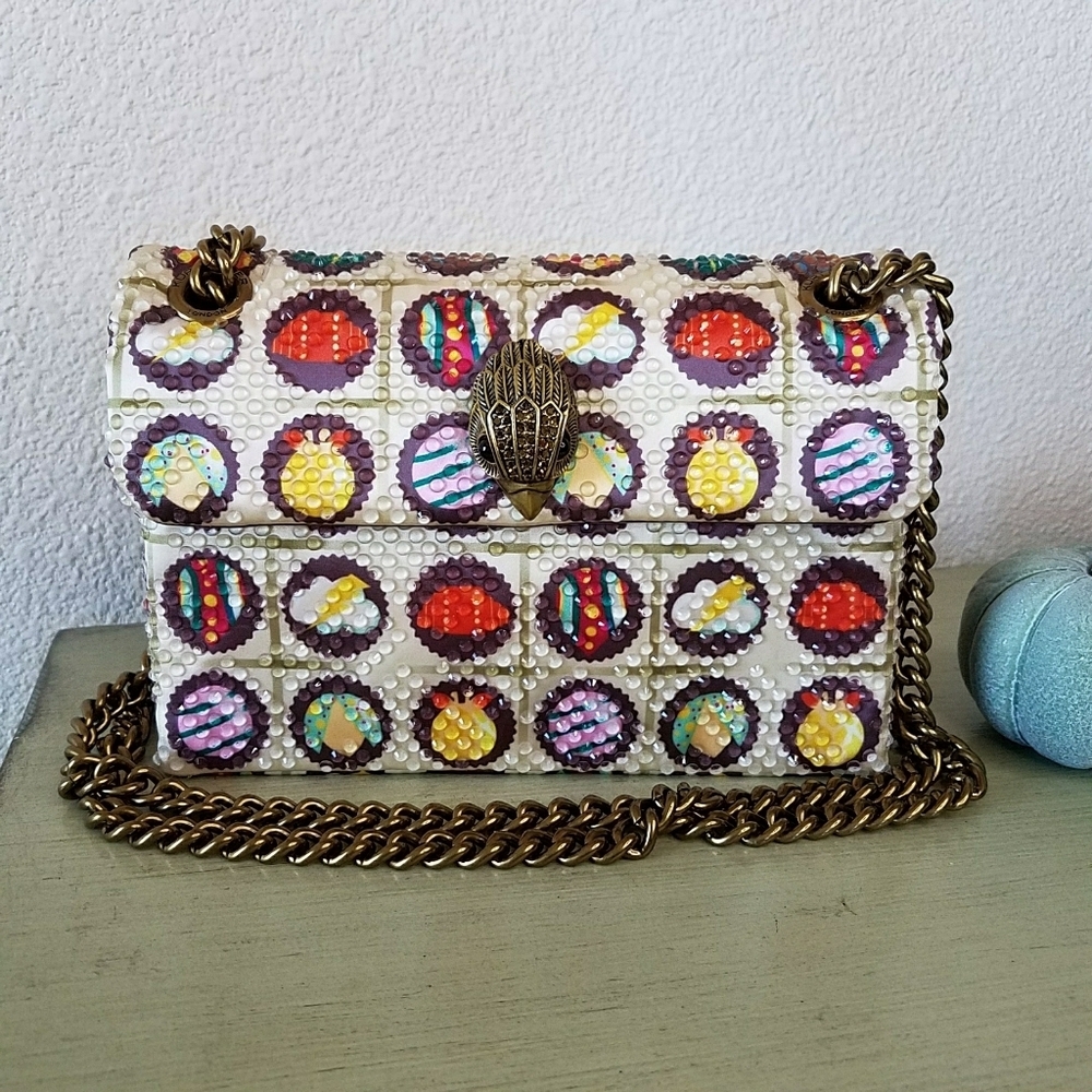 Kurt Geiger London Kensington x Wonka Limited Edition Mini Print Crossbody Bag - Picture 4 of 12